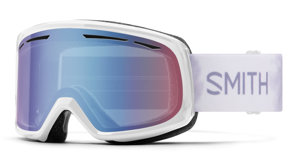 Smith Drift Goggles, White Florals, Blue Sensor Mirror, M0042033699ZF