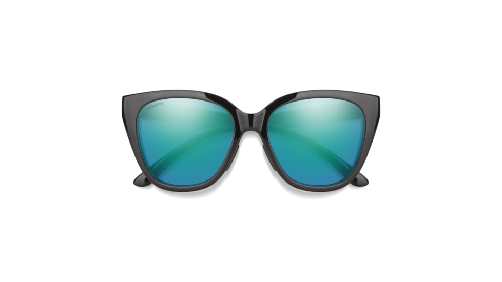 Smith Era Sunglasses, Black Frame, ChromaPop Polarized Opal Mirror Lens, 20406380755QG