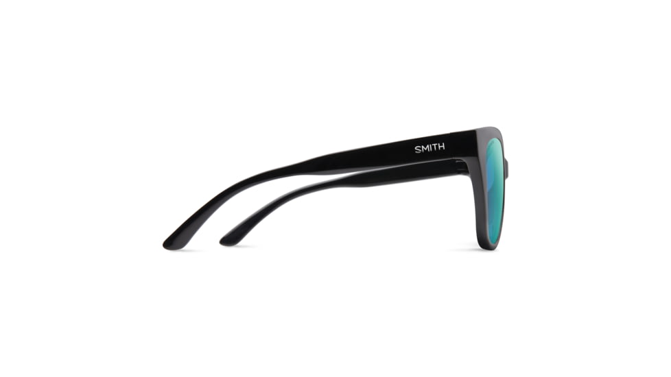 Smith Era Sunglasses, Black Frame, ChromaPop Polarized Opal Mirror Lens, 20406380755QG