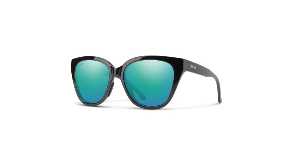 Smith Era Sunglasses, Black Frame, ChromaPop Polarized Opal Mirror Lens, 20406380755QG
