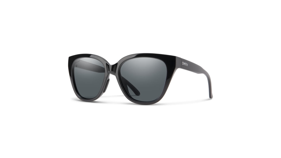 Smith Era Sunglasses, Black Frame, Polarized Gray Lens, 20406380755M9