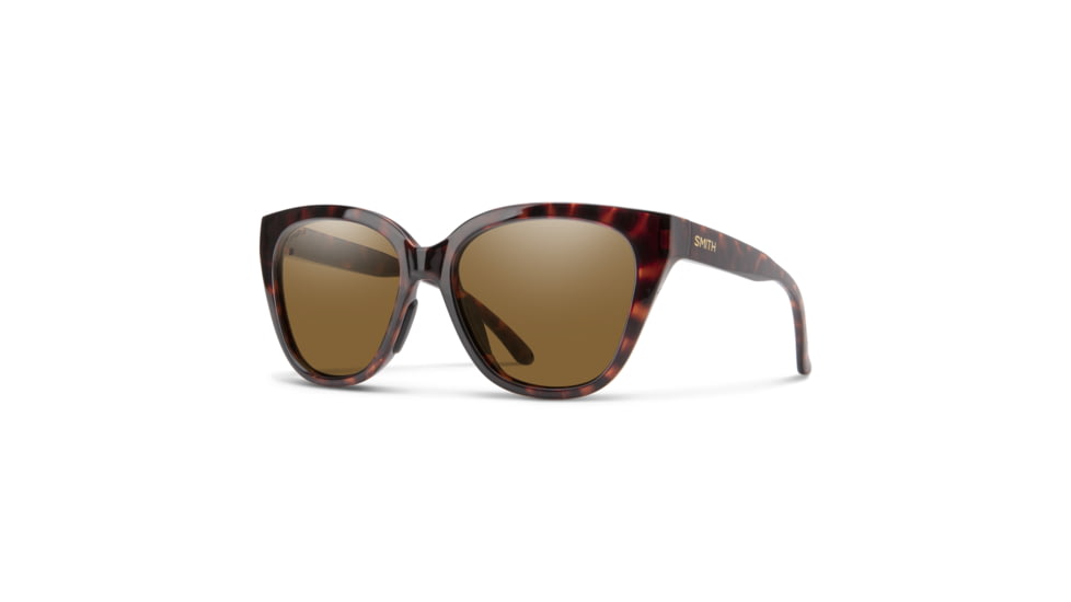 Smith Era Sunglasses, Tortoise Frame, ChromaPop Polarized Brown Lens, 20406308655L5