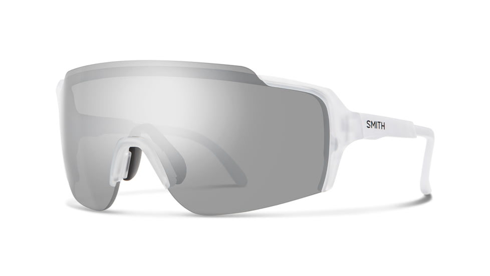 Smith Flywheel Sunglasses, Matte Crystal Frame, Chromapop Platinum Mirror Lens, 2015172M499XB