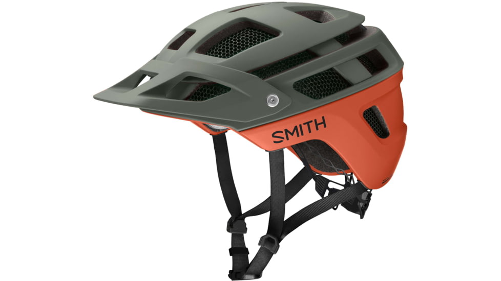 Smith Forefront 2 MIPS Bike Helmet, Matte Sage/Red Rock, Large, E0072204W5962