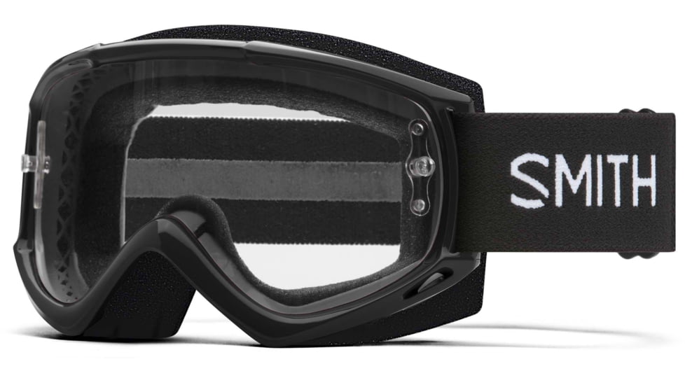Smith Fuel V.1 Goggle, Clear Anti-Fog Lens, Black, M008309MP99MY