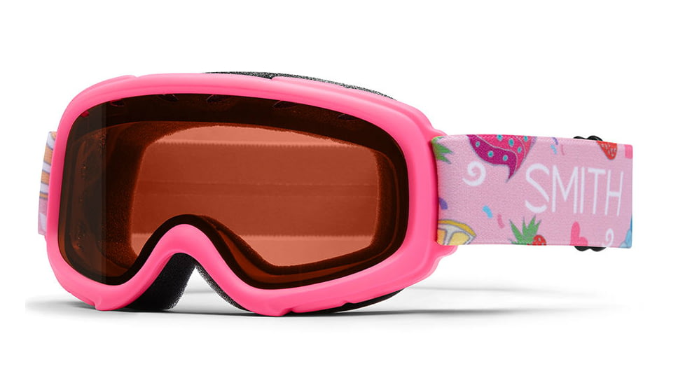 Smith Gambler Youth Goggle-Bright Pink Cupcakes-RC36