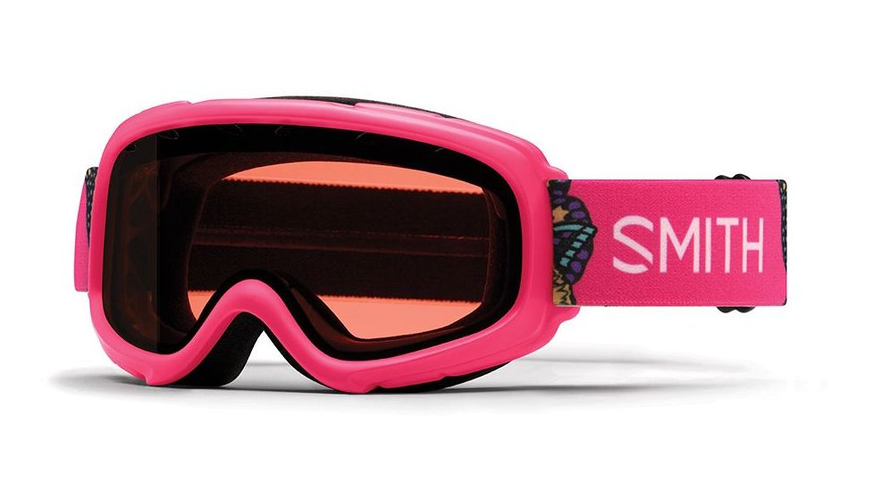Smith Gambler Youth Snow Goggles - Mens, Crazy Pink Butterflies, RC36 Lens, GM3ECPB19