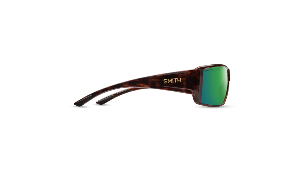 Smith Guides Choice XL Sunglasses, Tortoise Frame, ChromaPop Glass Polarized Green Mirror Lens, 20444808663UI