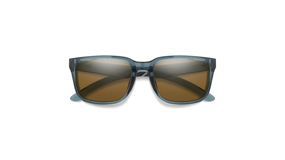 Smith Headliner Sunglasses, Crystal Stone Green Frame, ChromaPop Polarized Brown Lens, 2036710OX55L5