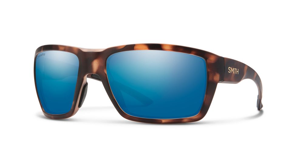 Smith Highwater Sunglasses, Matte Tortoise Frame, Chromapop Blue Mirror Lens, 201275N9P64QG
