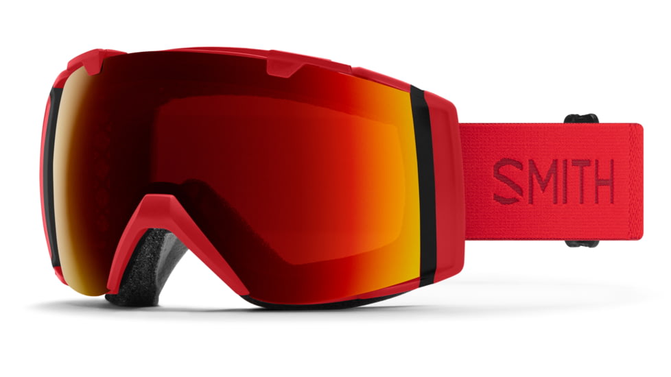 Smith I/O Goggles, Lava, Chromapop Sun Red Mirror, M006382RN996K