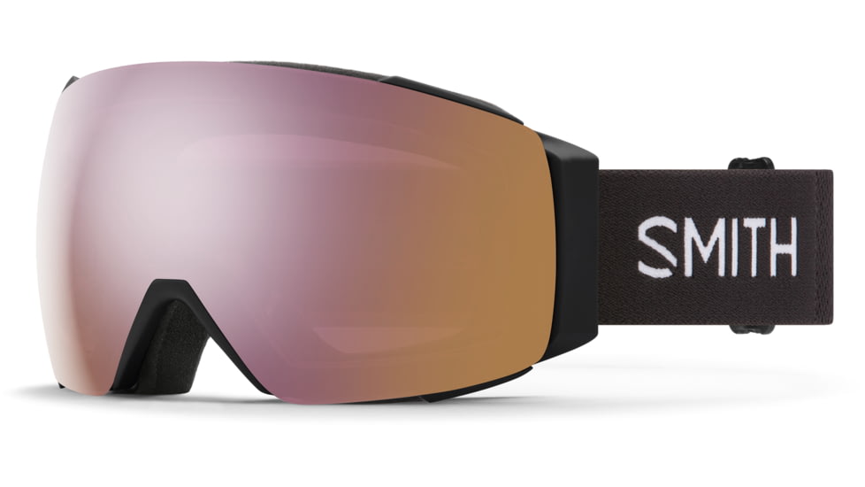 Smith I/O Mag Goggle, ChromaPop Everyday Rose Gold Mirror, Black, M004270JX99M5