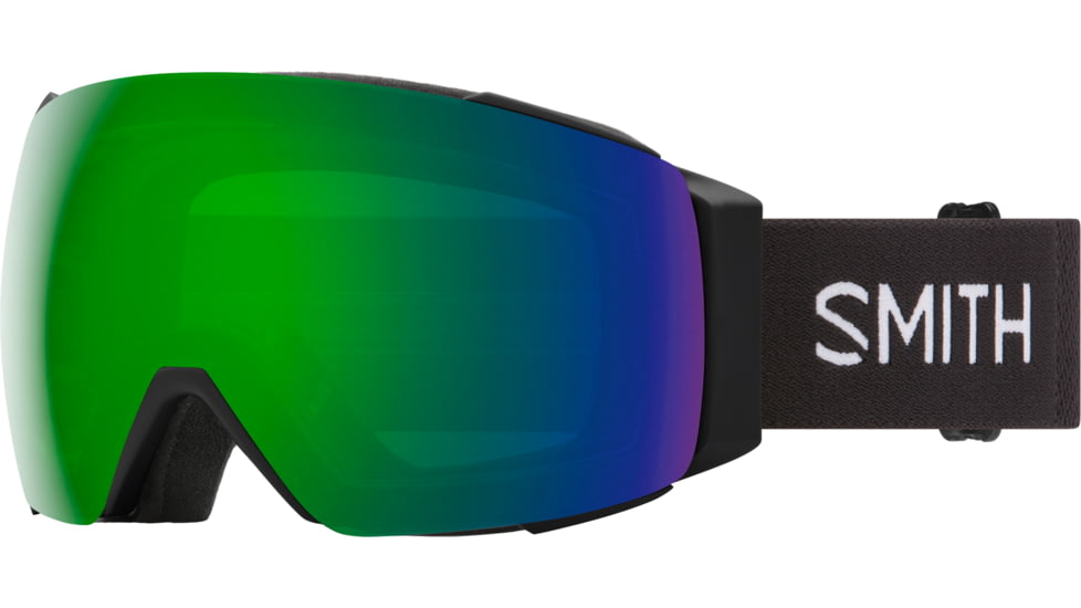 Smith I/O Mag Goggle, ChromaPop Sun Green Mirror, Black, M004270JX99MK