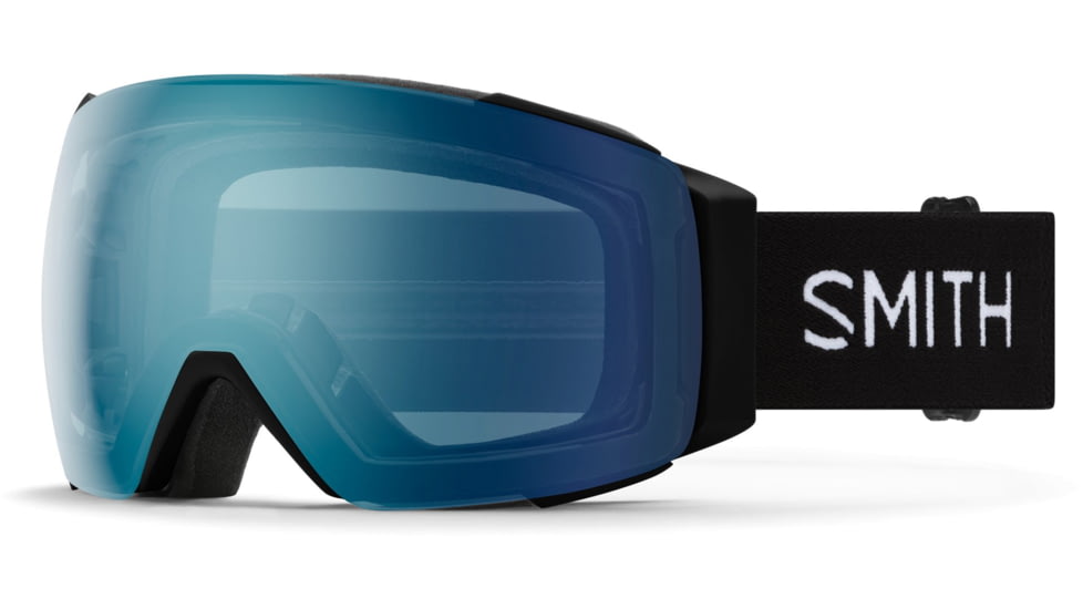 Smith I/O Mag Goggle, MAG Series, Black, ChromaPop Everyday Blue Mirror Lens, M004270JX994B