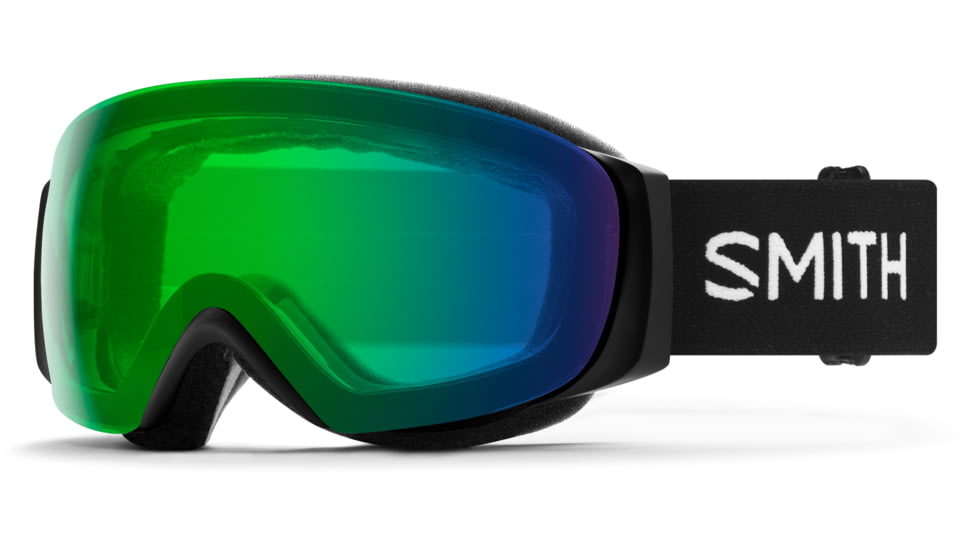 Smith I/O Mag S Goggle, ChromaPop Everyday Green Mirror, Black, M007140JX99XP
