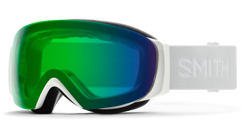 Smith I/O Mag S Goggle, ChromaPop Everyday Green Mirror, White Vapor, M007140OZ99XP