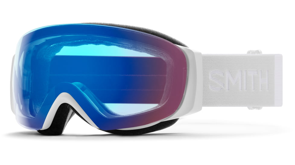Smith I/O Mag S Goggle, ChromaPop Photochromic Rose Flash, White Vapor, M007140OZ994G