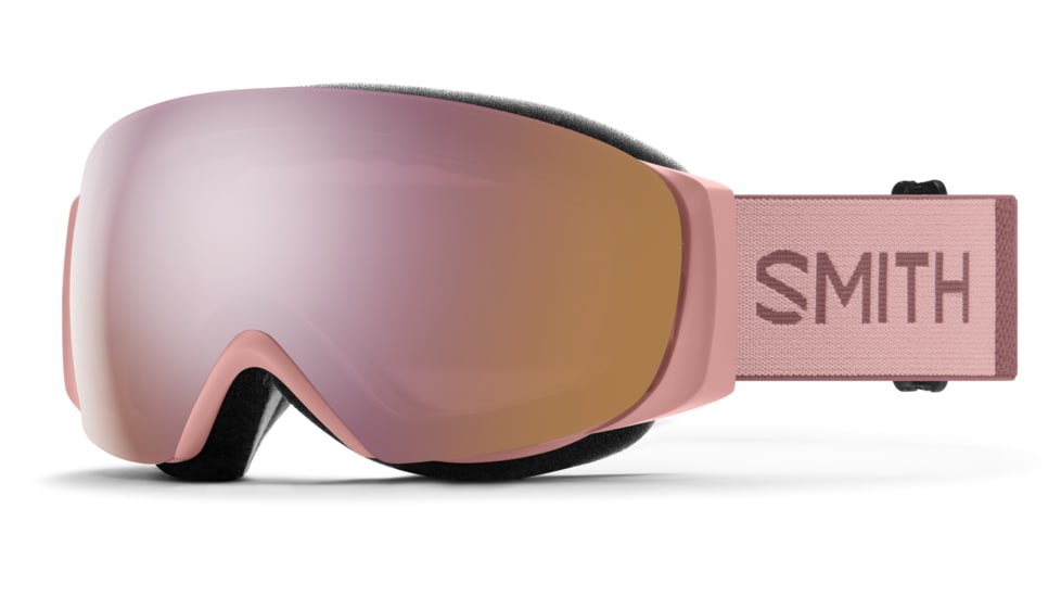 Smith I/O Mag S Goggles, Rock Salt/Tannin, Chromapop Everyday Rose Gold Mir, M007142XQ99M5