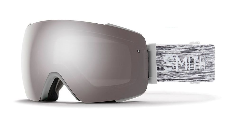 Smith I/O Mag Snow Goggles - Mens, Cloud Grey, Chromapop Sun Platinum Mirror Lens, IM7CPPCLD19