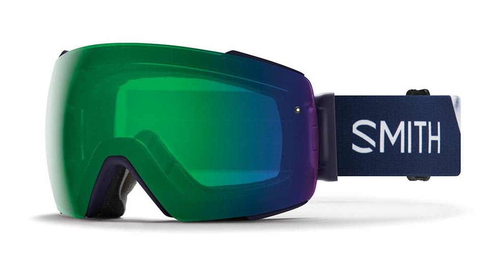 Smith I/O Mag Snow Goggles - Mens, Ink Stratus, Chromapop Everyday Green Mirror Lens, IM7CPGINS19