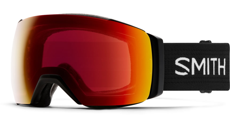 Smith I/O Mag XL Goggle, ChromaPop Sun Red Mirror, Black, M007130JX996K