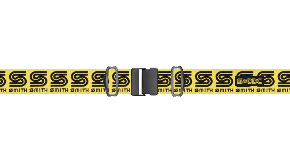Smith I/O Mag Xl Low Bridge Fit Googles, ChromaPop Sun Black, Artist Series/Draplin Bumble DDC, M007230JS994Y