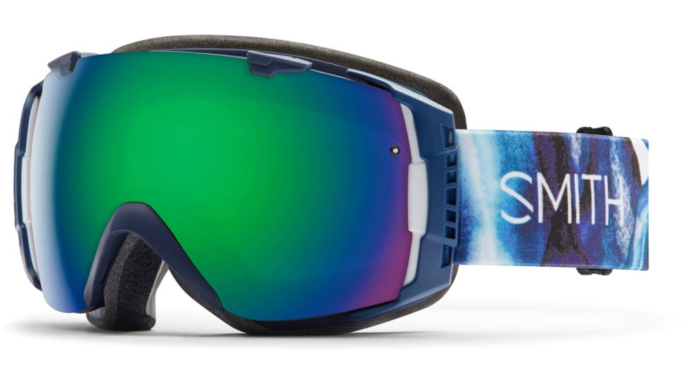 Smith I/O Womens Goggle-Crystalline-Green Sol-X Mirror