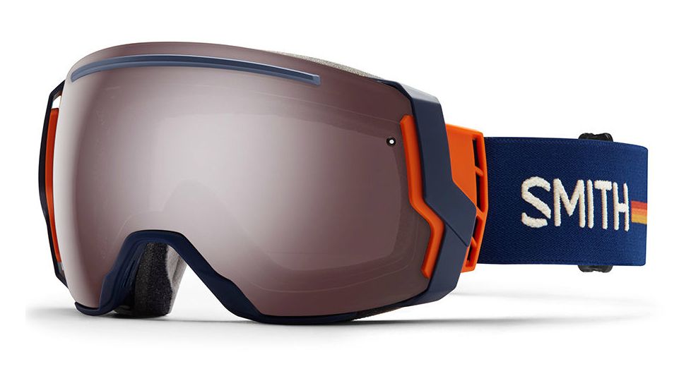 Smith I/O7 Goggle Asian Fit-Navy Owner Operator-Ignitor Mirror