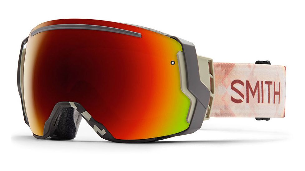 Smith I/O7 Goggle-Lago Lasso-Red Sol-X Mirror