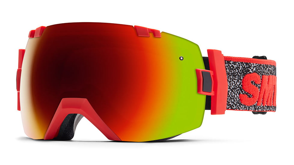 Smith I/OX Goggle-Red Archive 1994-Red Sol-X Mirror