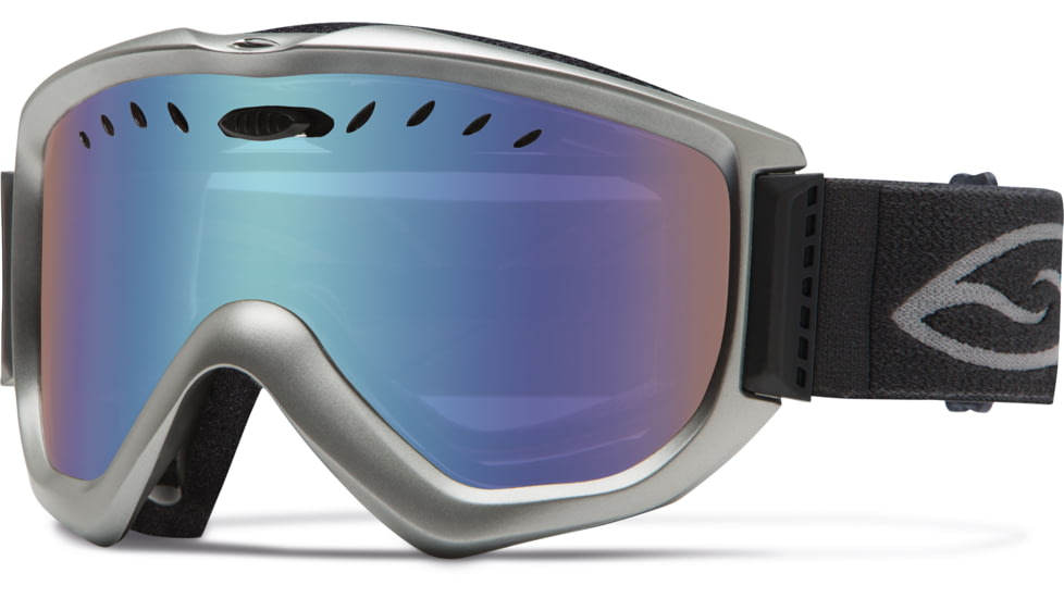 Smith Knowledge OTG Goggles-Graphite-Blue Sensor Mirror