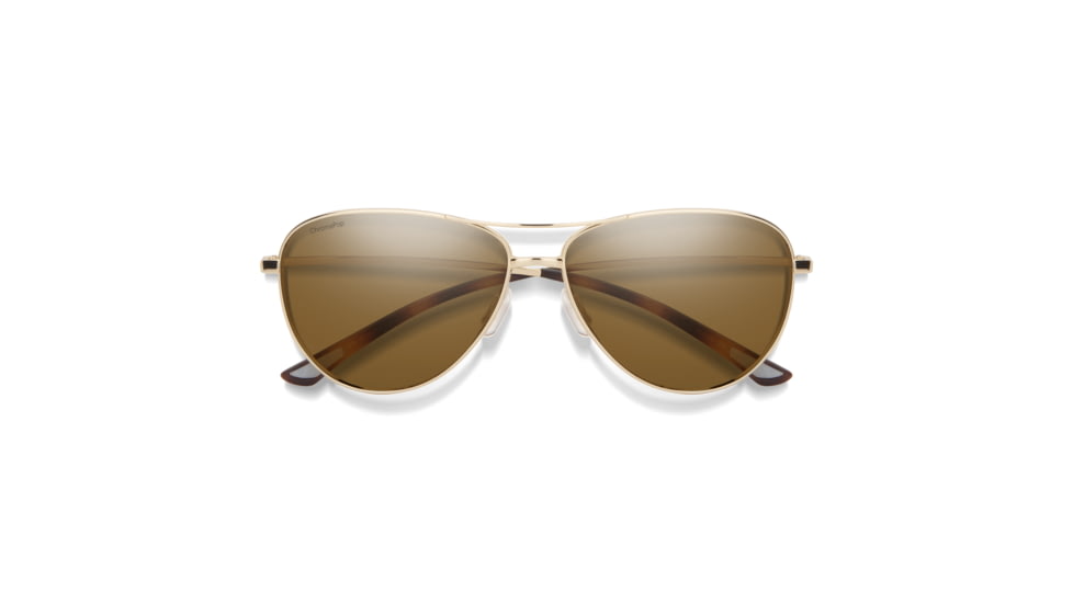 Smith Langley Sunglasses, Gold Frame, ChromaPop Polarized Brown Lens, 233444J5G60L5