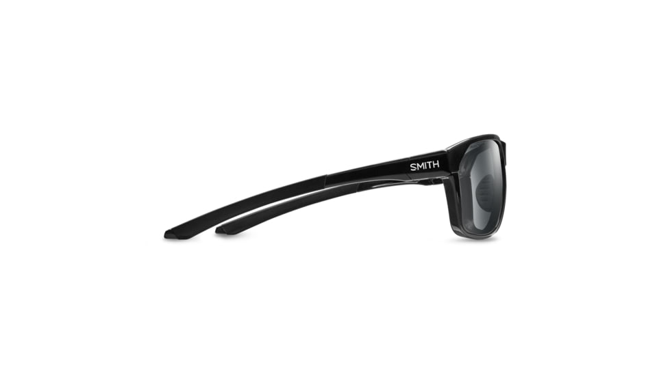 Smith Leadout PivLock Sunglasses, Black Frame, Photochromic Clear to Gray Lens, 20419880763KI