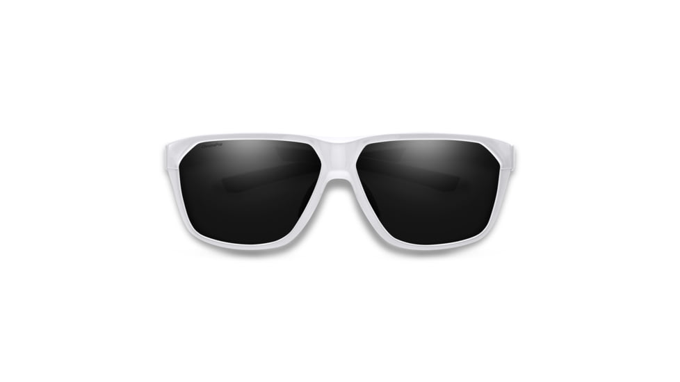 Smith Leadout PivLock Sunglasses, White Frame, ChromaPop Black Lens, 2041980BK631C