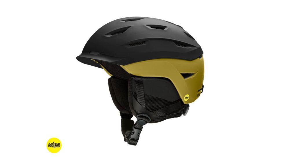 Smith LEVEL MIPS, Medium, MATTE BLACK / MYSTIC GREEN, E006282BZ5559