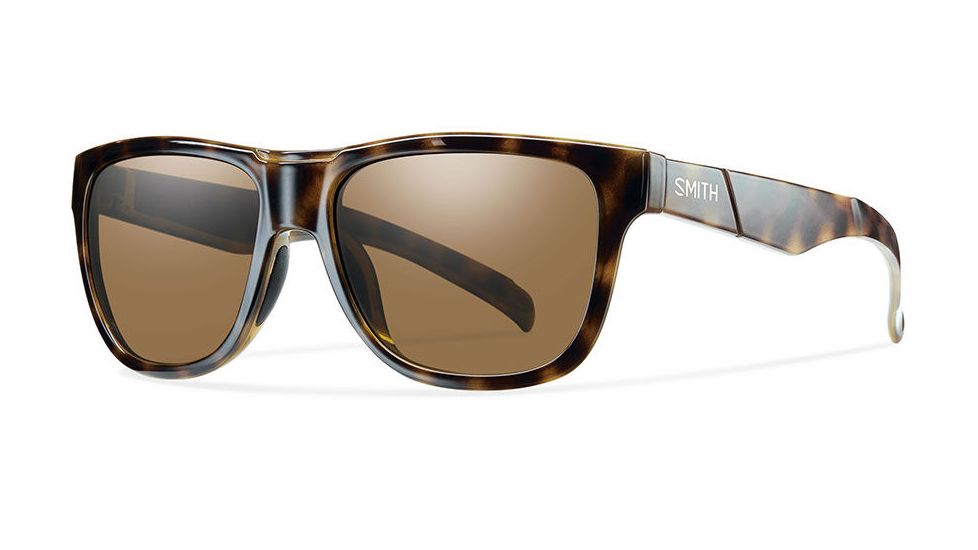 Smith Lowdown Slim Sunglasses-Tortoise-Polarized Brown