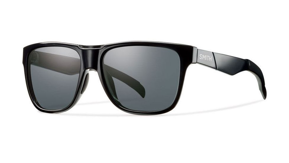 Smith Lowdown Sunglasses-Black-Polar Gray