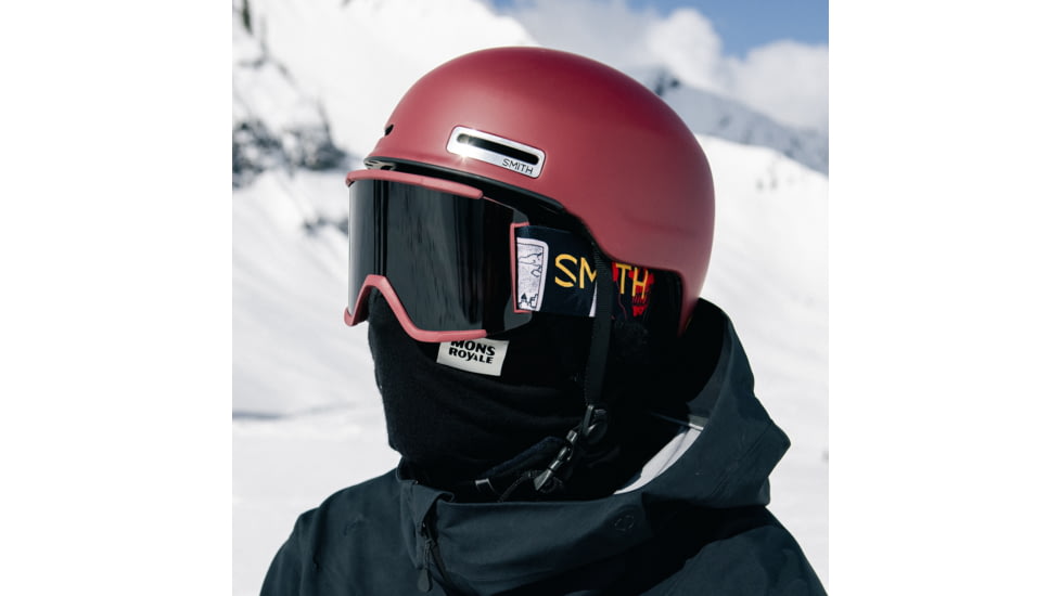 Smith Maze Mips Helmet, Matte Sangria, Small, E006710SX5155