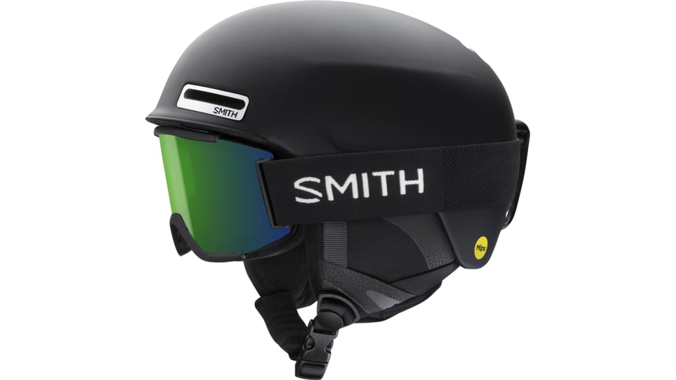 Smith Maze Round Contour Fit Helmet, Matte Black, Small, H16-MZMBSM-GA