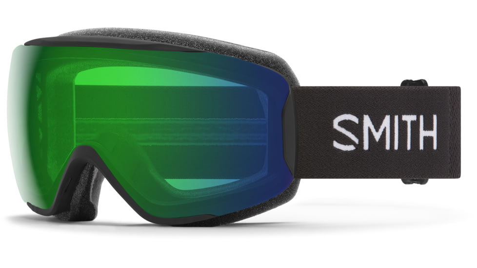 Smith Moment Googles, ChromaPop Everyday Green Mirror, Black, M007452QJ99XP