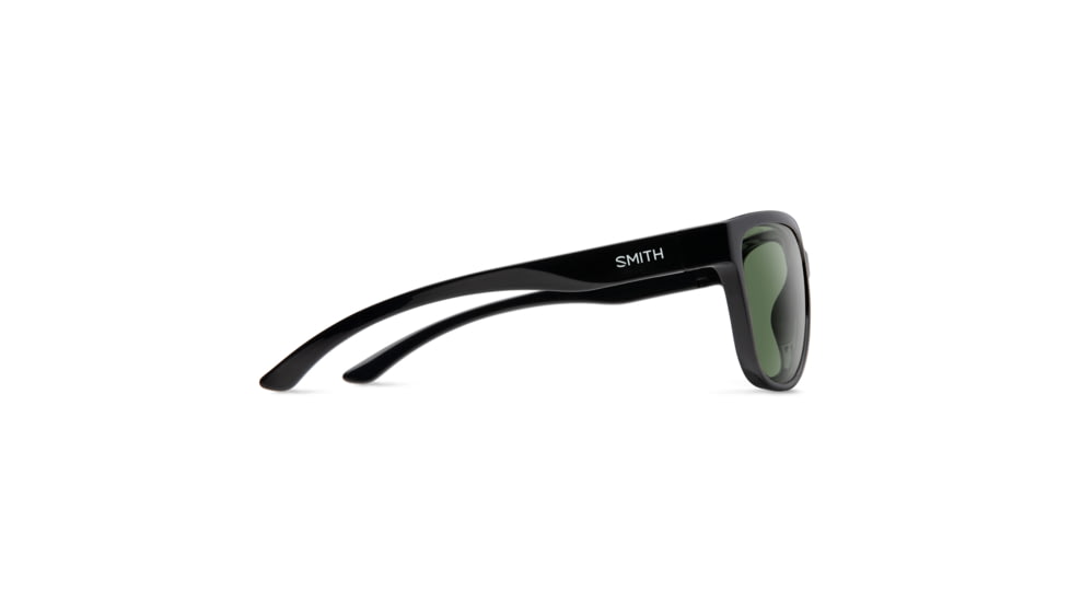 Smith Monterey Sunglasses, Black Frame, ChromaPop Polarized Gray Green Lens, 20298680758L7