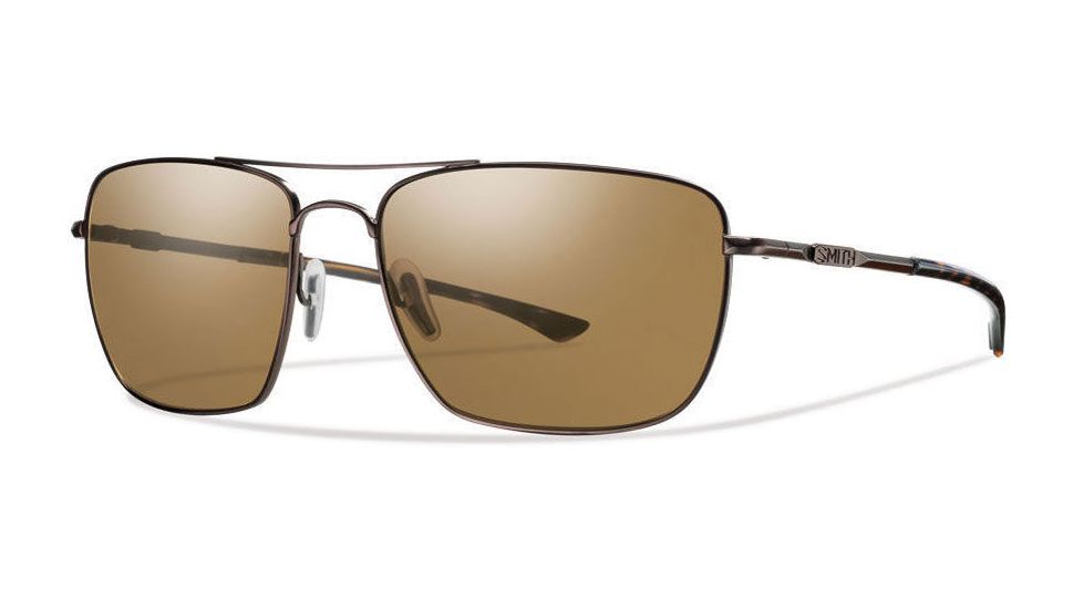 Smith Nomad Sunglasses-ChromaPop Polar Brown-Matte Brown