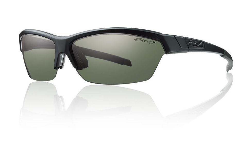 Smith Optics Approach sg, Matte Black/pol Gray grn/ig/clr carb TLT lens APPPGNMB