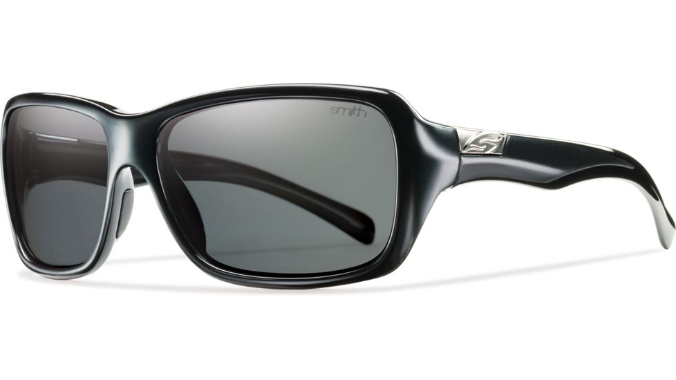 Smith Optics Brooklyn Sunglasses - Black Frame, Polarized Gray Lenses BKPPGYBK