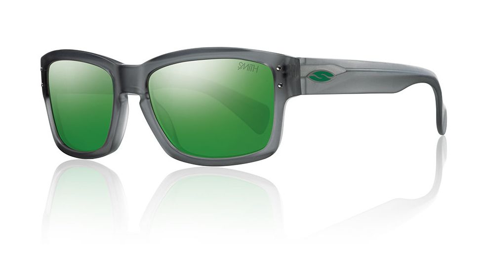 Smith Optics Chemist sg, Matte Smoke/grn Sol-X CR39 TLT lens CHTRGMMGY