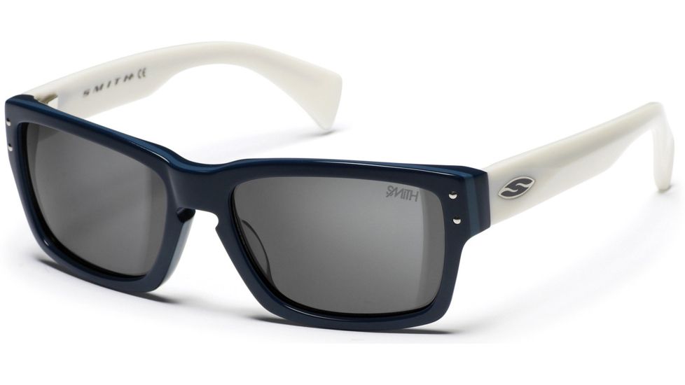 Smith Optics Chemist Sun Sunglasses with Blue Ivory Frame and Gray Lenses S-GK4