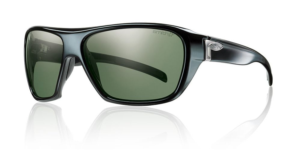 Smith Optics Chief sg, Black/pol Gray grn chrom lens CFRPGNBK