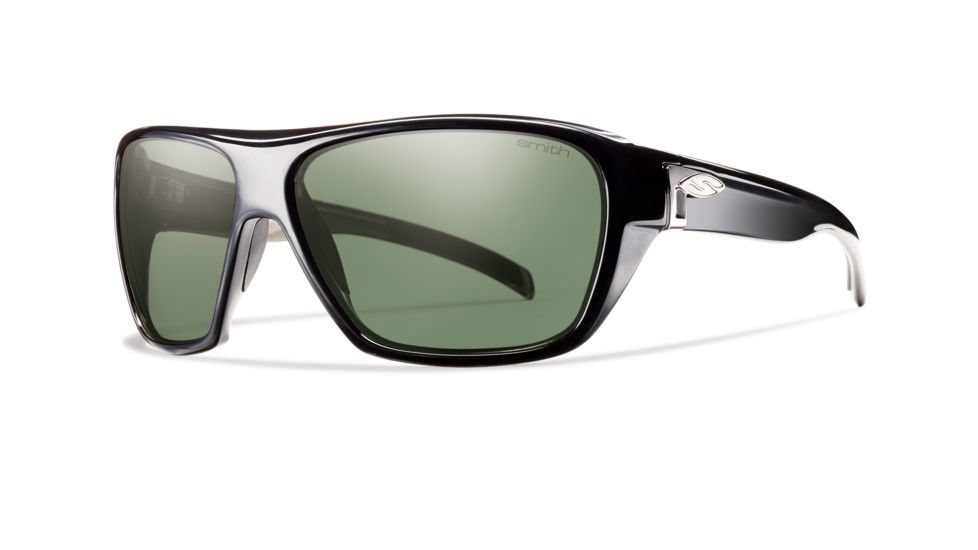 Smith Optics Chief Sunglasses - Black Frame, Polarized Gray Green Lenses CFGPGYBK