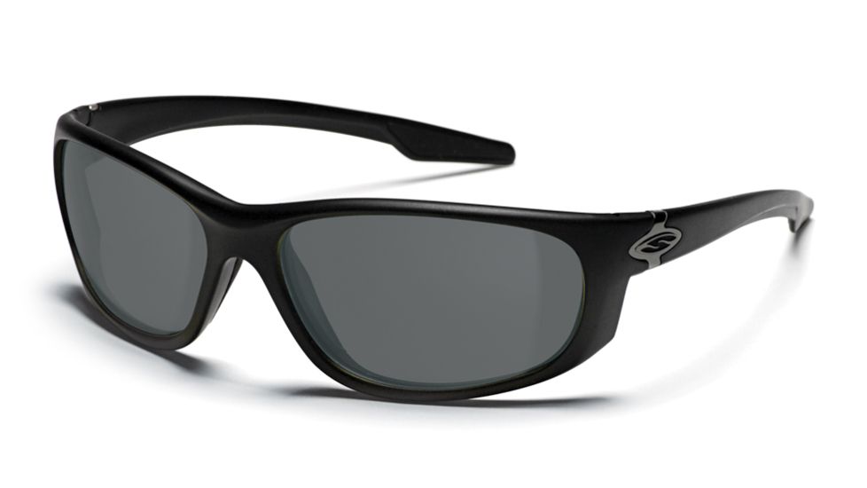 Smith Chamber Elite Sunglasses, Black Frame, Gray Lens, CRTPCGY22BK