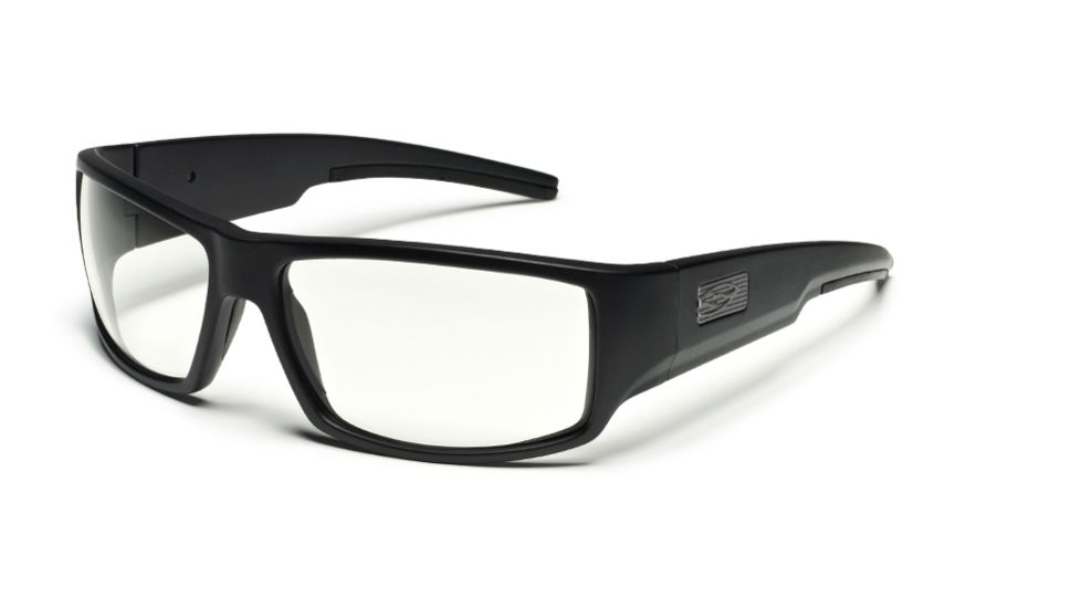 Smith Elite Lockwood Tactical Sunglasses, Black, Clear LWTPCCL22BK